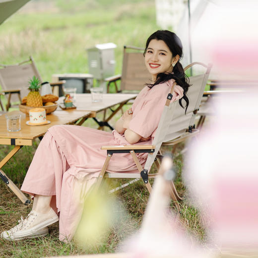 绽放325-326/棉麻连帽卫衣半身裙套装 商品图0