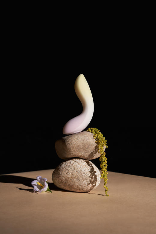 花下月分体式震动棒吮吸自慰器女用插入式av按摩棒成人情趣性玩具 凝脂【可震可吸，分体多用】 商品图1