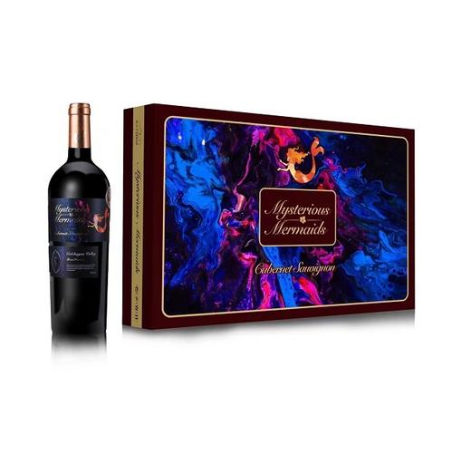 神秘美人鱼特级珍藏赤霞珠红葡萄酒 750ml 智利原瓶进口 商品图3