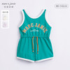 【凉感抗菌】马克珍妮宝宝夏装新款裤子女童字母背心连体裤230669 商品缩略图0