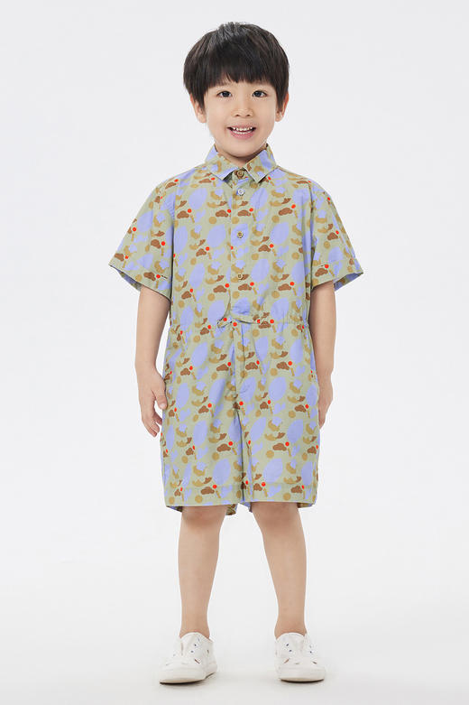 jnby  23年夏款  爽滑亲肤中袖连体衣  1N5F14770 商品图0