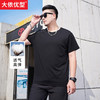 一口价【新款DMH】大码男装速干短袖T恤加肥加大休闲潮款肥佬男上衣夏季半袖 商品缩略图0