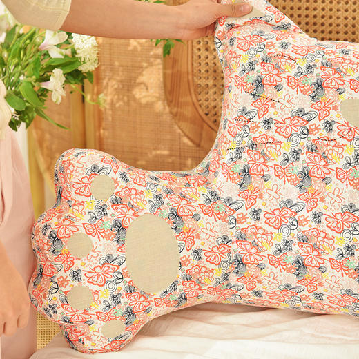 花簇系列猫咪靠床头沙发床靠 商品图3