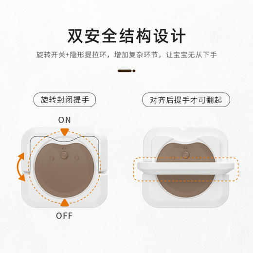 【童防触电安全插座保护盖】ABS阻燃材质 结实耐用 久用不变形 让宝宝远离触电危险 商品图3