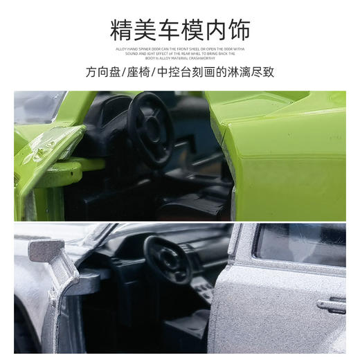Db.bing合金回力车4辆（2辆超跑+2辆suv） 商品图1