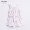 【凉感抗菌】马克珍妮宝宝夏装新款裤子女童字母背心连体裤230669 商品缩略图2