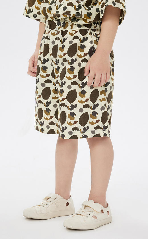 jnby  23年夏款  轻薄印花短裤  1N5E14550 商品图3