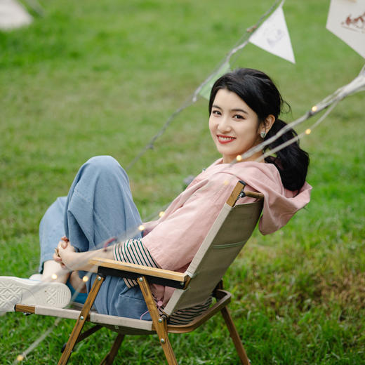 绽放325-326/棉麻连帽卫衣半身裙套装 商品图3