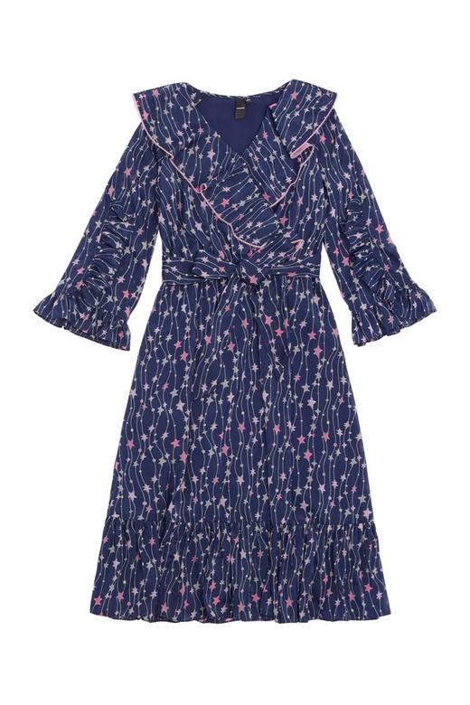 DOTACOKO 星星图案荷叶边连衣裙 5899 商品图4