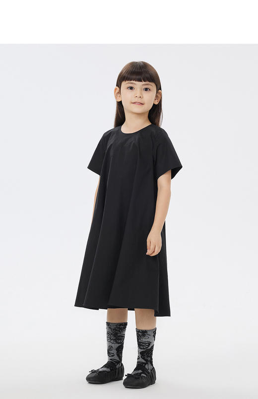 jnby  23年夏款  弹力府绸细腻短袖连衣裙  1N5G13440 商品图4