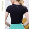 凡圣瑜伽裸感基础长款短袖 FC13315 商品缩略图11