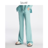 【麻感三醋酸】Laurel23春夏气质修身显腿微喇裤LWL342K04200 商品缩略图0