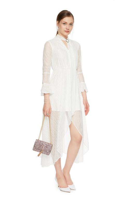 OCTAVIA 不规则半透明连衣裙 5726 商品图3