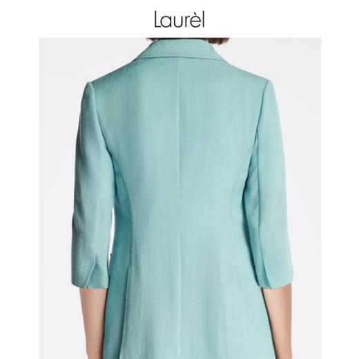【麻感三醋酸】Laurel23春夏薄荷绿麻感西服外套LWL342T04800 商品图1