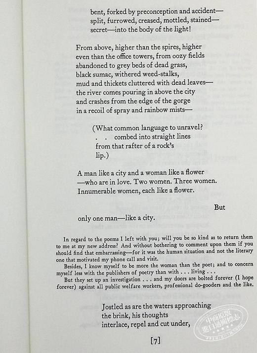【中商原版】威廉斯 帕特森 含注释 博林根奖 普利策奖 英文原版 Paterson William Carlos Williams 商品图5