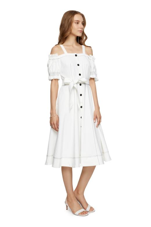 LNNNS 缝线装饰吊带连衣裙 6375 商品图3