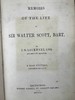 1845年 洛克哈特《司各特传》 1幅版画肖像 真皮精装18开 商品缩略图4