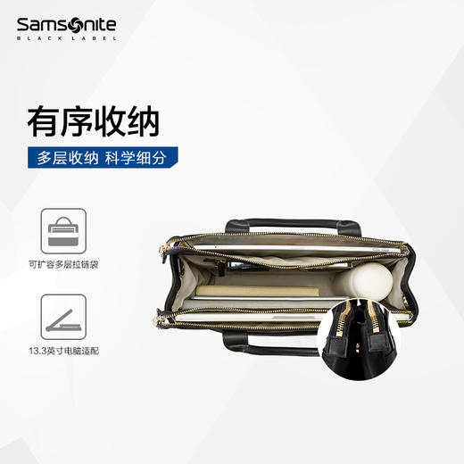 新秀丽KHALEESI系列时尚摩登商务休闲女士托特包NU8*005 商品图2