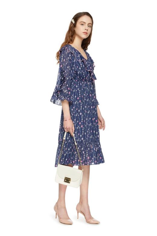 DOTACOKO 星星图案荷叶边连衣裙 5899 商品图3