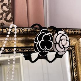 非金属布艺发饰 BeQueenStory【山茶白富美】优雅甜美名媛气质风发箍