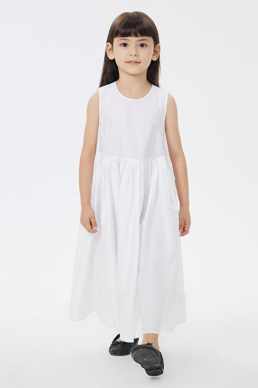 jnby  23年夏款  全棉府绸无袖连衣裙  1N5G13510 商品图0