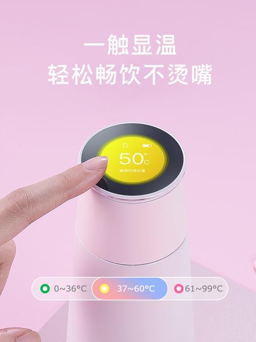 小水怪M2s保温杯智能水杯多功能创意显示温度提醒喝水 商品图1