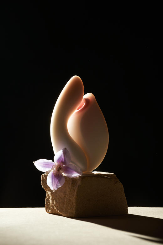 花下月分体式震动棒吮吸自慰器女用插入式av按摩棒成人情趣性玩具 凝脂【可震可吸，分体多用】 商品图2