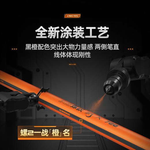 汉鼎鱼竿手竿超硬大物竿青鲟巨物杆鱼杆台钓竿碳素手杆螺纹钢二代 商品图4