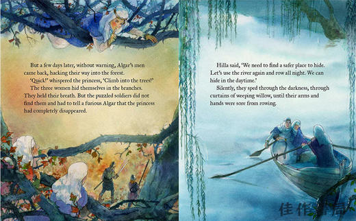The Princess who Hid in a Tree: An Anglo-Saxon Story / 躲在树上的公主：盎格鲁-撒克逊的故事 商品图3
