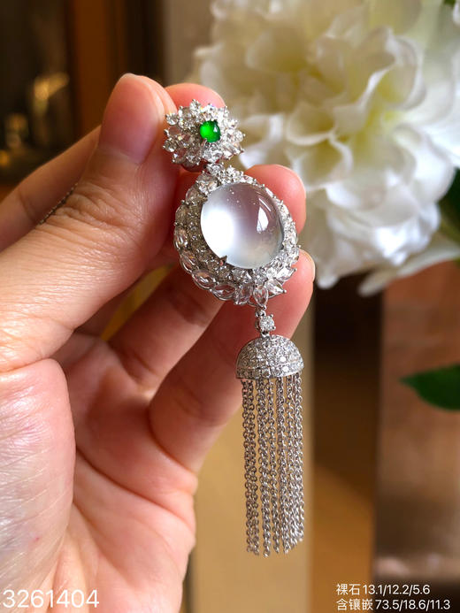 玻璃蛋面吊坠 59999【3261404】 商品图0