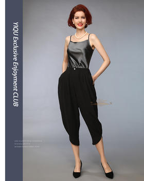 【特惠】YIQU丨“现代风情”裤（素黑）