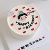 手绘父亲爸爸头像蛋糕（多款式选择）-低糖处理无添加 商品缩略图0