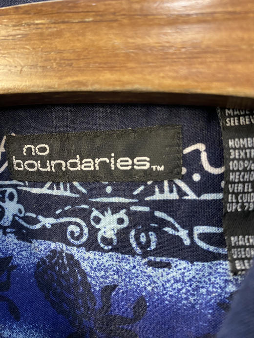 90年代 Vintage no boundaries 高克重 夏威夷衫_HWIS(3XL) 商品图2