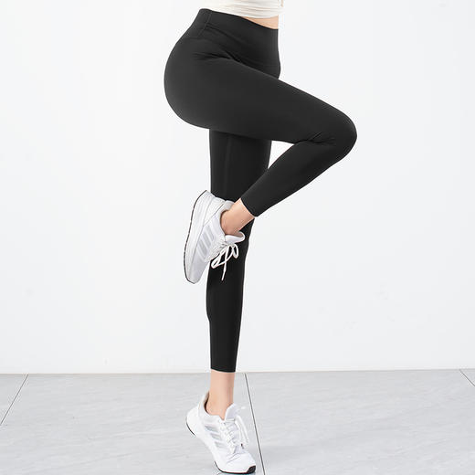 跃牌【化蝶双飞】系列无痕贴合高腰提臀健身蜜桃臀莱卡瑜伽裤SYFGD0003 商品图6