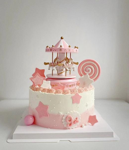 【三款】旋转木马音乐盒（部分装饰选用接近替代） 商品图0