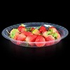 耀康一次性餐盘碟子9寸22cm7.5寸19cm圆碟透明盘子塑料加厚可微波加热喜宴烧烤餐碟圆盘10个/包 商品缩略图0