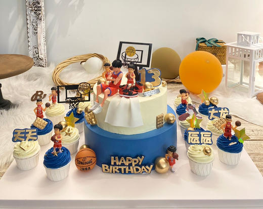 流川枫灌篮高手，篮球少年，部分装饰因批次不同会随机搭配 商品图5