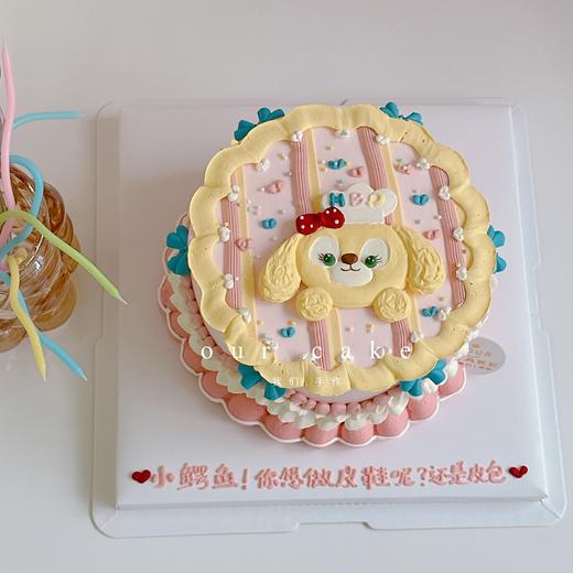 可琦安饼饼手绘蛋糕-低糖处理无添加 商品图0