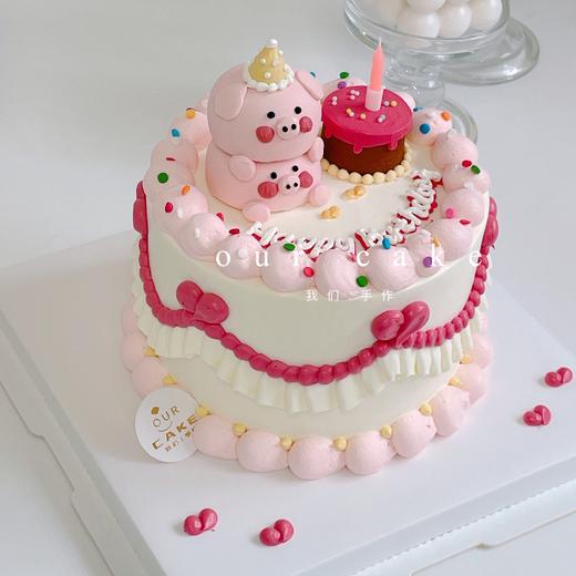 叠叠猪猪蛋糕-低糖处理无添加 商品图0