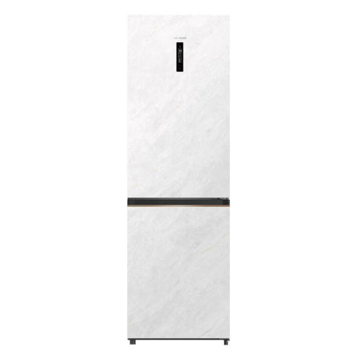 美菱（MeiLing）401升两门冰箱 一级能效 BCD-401WPBT雪山白 商品图1