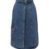 裤装牛仔布包臀裙 商品图0