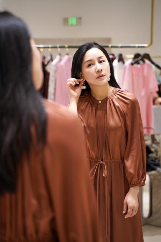 【环保真丝】Laurel23春夏防晒桑蚕丝插肩连衣裙LWL342Y04900 商品图5