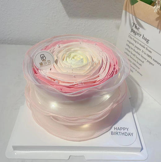 藏不住的美—裱花生日蛋糕 商品图0