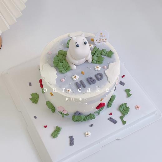 立体姆明蛋糕-低糖处理无添加 商品图0