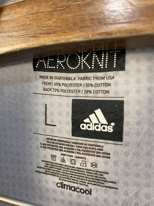 adidas 阿迪达斯 得克萨斯农工大学 AEROKNIT 短袖T恤 _SST(L) 商品图3