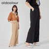 oldcolour2023夏季新款高腰通勤显瘦阔腿OL西装休闲裤女O22073261 商品缩略图2