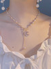 【美妆饰品】紫霞仙子设计感气质珍珠流苏项链日韩小众颈链 商品缩略图0