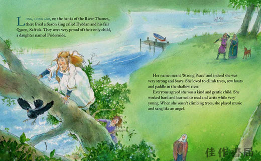 The Princess who Hid in a Tree: An Anglo-Saxon Story / 躲在树上的公主：盎格鲁-撒克逊的故事 商品图4
