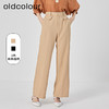oldcolour2023夏季新款高腰通勤显瘦阔腿OL西装休闲裤女O22073261 商品缩略图0