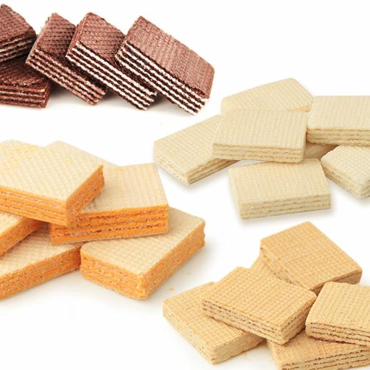 俄罗斯阿孔特系列威化饼干202g 多种口味酥松细腻香浓美味一口一块不易碎 152434/152435/152436/152437/152438 商品图2